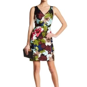 TRINA Turk Cosima Sheath 20th Anniversary Sheath Dress size 10 Silk Cotton Blend
